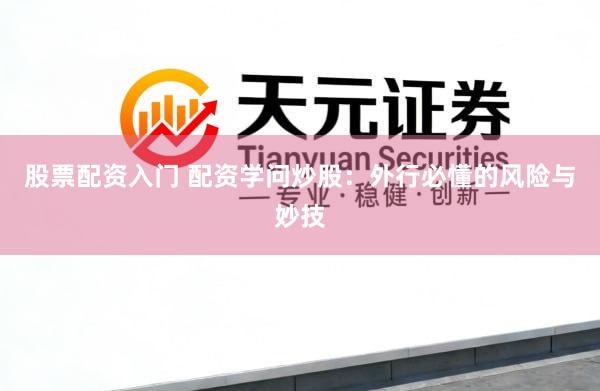 股票配资入门 配资学问炒股：外行必懂的风险与妙技